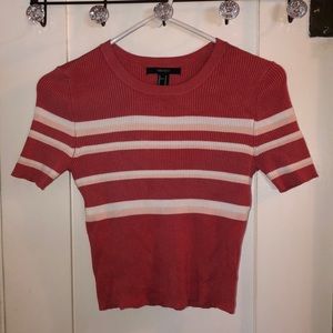 Forever 21 Ribbed Crop Top